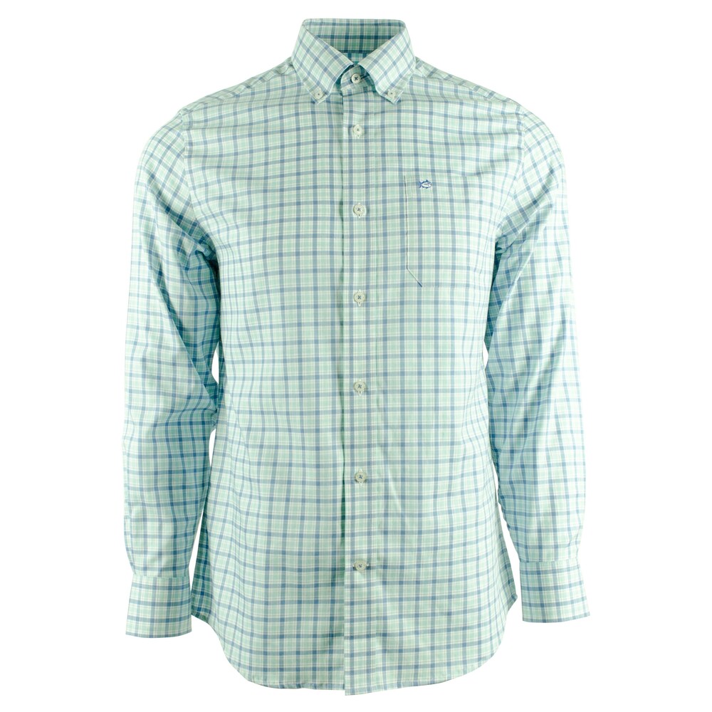 Southern Tide Men's Seaward Plaid Long Sleeve Shirt EB Small